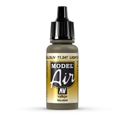Image of AV Vallejo Model Air 17ml Light Olive