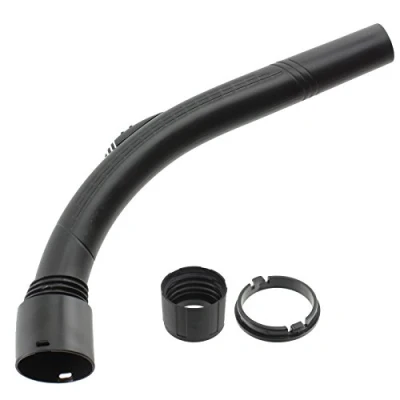 Image of SPARES2GO Curved End Suction Hose Handle Compatible with AmazonBasics Vacuum Cleaner