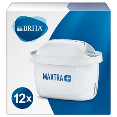 Image of BRITA MAXTRA+ Water Filter Cartridges, 12 Count (Pack of 1)