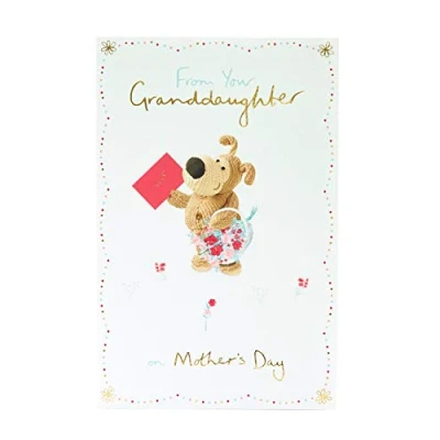 Image of Boofle Mother&#039;s Day Card from Granddaughter Cute Design