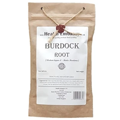 Image of Health Embassy Burdock Root (Arctium lappa L), 100g