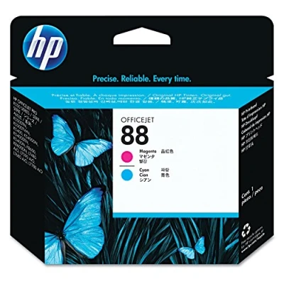 Image of HP C9382A 88 Original Printhead, Magenta and Cyan, Pack of 1