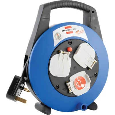 Image of Brennenstuhl Vario Line 5m 3G 13A Handbag Extension Reel