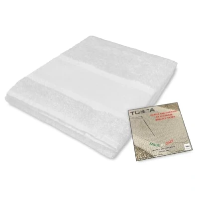 Image of Tex family Towel, Cotton, White, 2