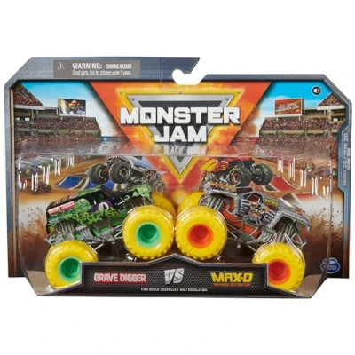 Image of Monster Jam 1:64 Series 28 Grave Digger vs Max D