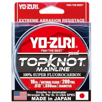 Image of Yo Zuri Topknot Mainline 1000Yds 16Lbs (0.330mm) Natural Clear