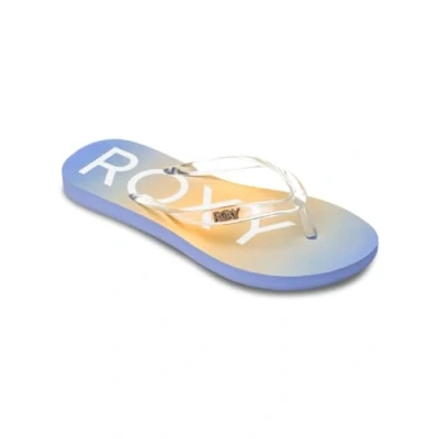Image of Roxy Girls Viva Jelly Summer Beach Flip Flops Grape 1 UK