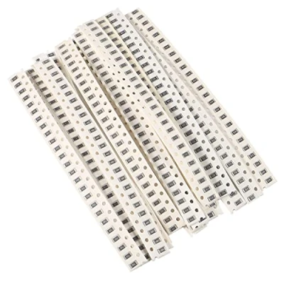 Image of 900pcs 1206 SMD Resistor Kit 36 Values Capacitor 1 10M Ohm 1/4W 0.25W SMT Chip Resistors Assortment ±1% Tolerance Thick Film