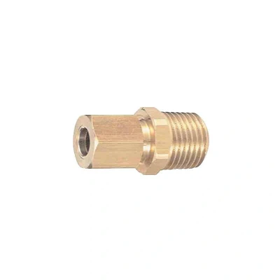 Image of 10x SMC H06 01 Male Connector Fitting 6MM R1/8