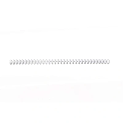Image of GBC ClickBind Binding Spines, 12 mm, 95 Sheet Capacity, A4, 34 Ring, White, 388057E
