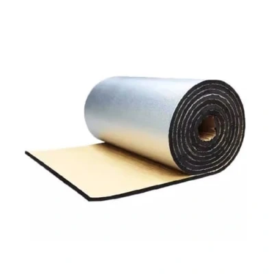 Image of 1m x 10m Self Adhesive Insulation Roll，Self Mat，Closed Cell Foam，Van Sound Deadening Material 10mm Roll Car Insulation(Size:39.3in 393.7in)