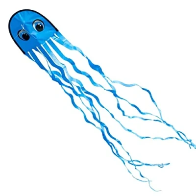 Image of CIM Octopus kite Draki ADVANCE PACIFIK Single line for children from 3 years old measurements: 25x160cm incl. … (BLUE)