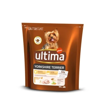 Image of ULTIMA Croquettes au poulet Pour Yorkshire 800G
