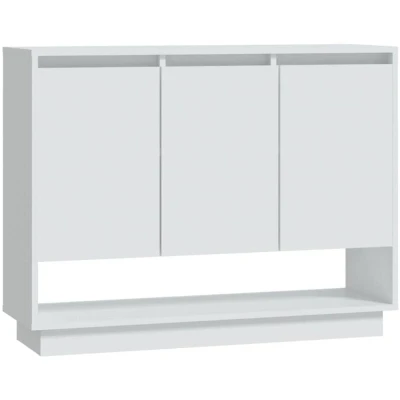 Image of vidaXL Sideboard White 97x31x75 cm Engineered Wood