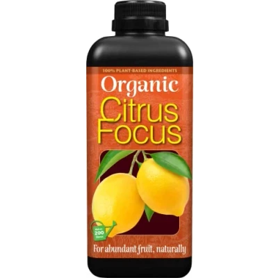 Image of Growth Technology Ltd GTOCF1 Organic Citrus Focus Liquid Fertiliser Concentrate, 1L