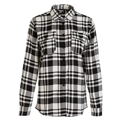 Image of WHISTLER Men&#039;s Flannel Shirt, Opaque, 5129 Java, M