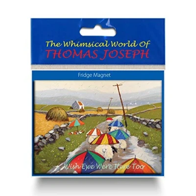 Image of Thomas Joseph Wish Ewe Were Here Too Fridge Magnet Sheep Gift
