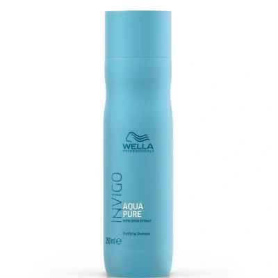 Image of Wella Invigo Aqua Pure Purifying Shampoo 250ml