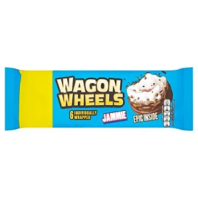 Image of Wagon Wheels 6 Individually Wrapped Jammie (Pack of 16 x 6pk)