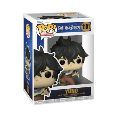 Image of Funko POP! Animation: Black Clover Yuno Collectable Vinyl Figure Gift Idea Official Merchandise Toys for Kids &amp; Adults Anime Fans Model Collectors and Display