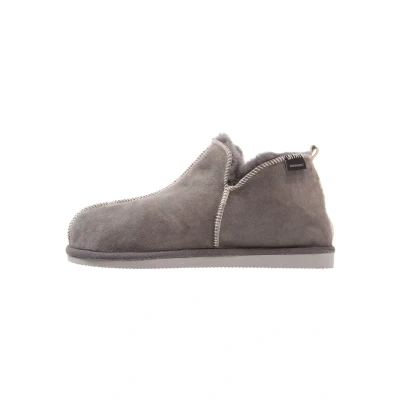 Image of Shepherd ANDY Slippers, Men&#039;s, Size: 12, Asphalt Sheepskin