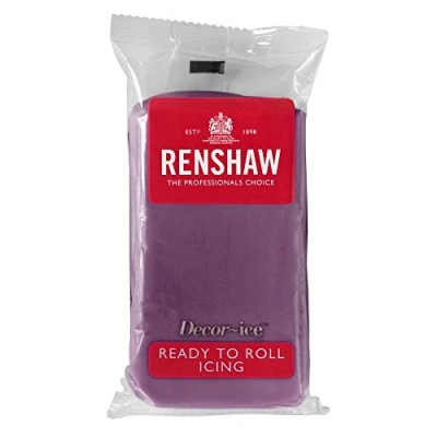 Image of Renshaw Deep Purple Ready to roll icing 250g 1 Packet