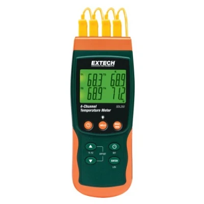 Image of Extech SDL200 4 Channel Thermometer Data Logger