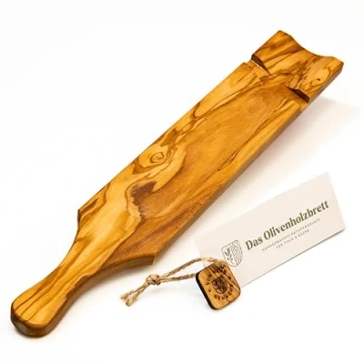 Image of Salami Cutting Board Made of Olive Wood 14,17&quot;