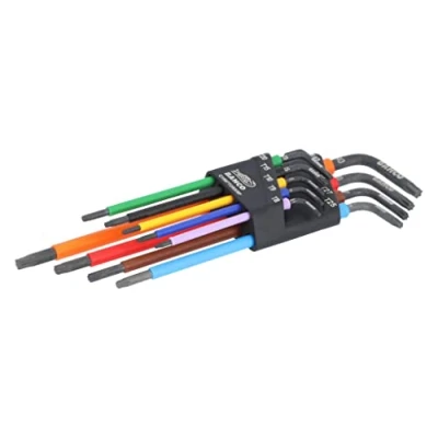 Image of Bahco 9 Piece Colour Coded Long Torx Key Set