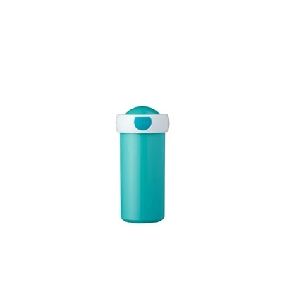 Image of Mepal School Beaker Campus Drink Cup Leak Proof For Children Reusable BPA Free &amp; Dishwasher Safe 300 ml Turquoise