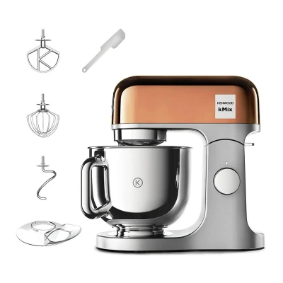 Image of KENWOOD kMix KMX760.GD Kitchen Stand Mixer Machine Rose Gold