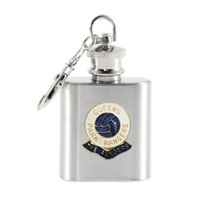 Image of Football Single Shot Hip Flask Keyring QPR