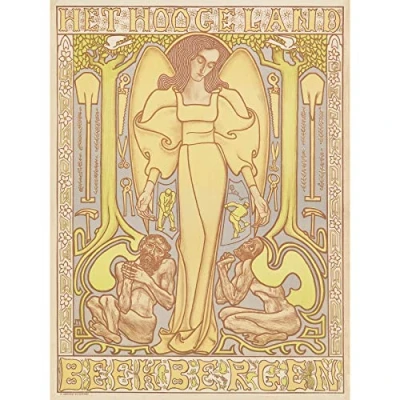 Image of Artery8 Toorop Hoogeland Beekbergen Nouveau Advert Premium Wall Art Canvas Print 18X24 Inch