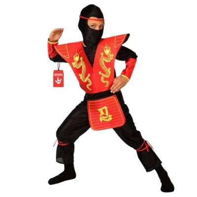 Image of Morph Blue Ninja Costume For Boys Halloween Costumes Kids Outfit Toddler 4 6 Years
