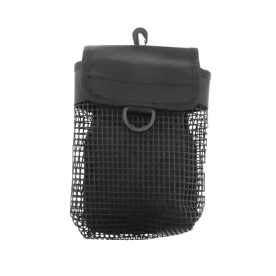 Image of LT Easiyl Mesh Diving Bag Portable tool Heavy Duty Sports Outdoor Equipment Lightweight Dive with Buckle (Black)