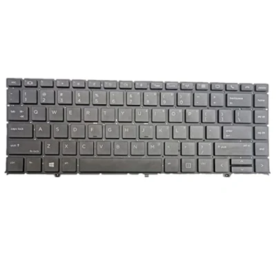 Image of fqparts Replacement Laptop Keyboard For HP EliteBook 1050 G1 Black US English Layout