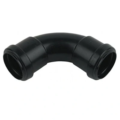 Image of FloPlast Push Fit Waste 92.5 Bend 32mm Black Home Standard