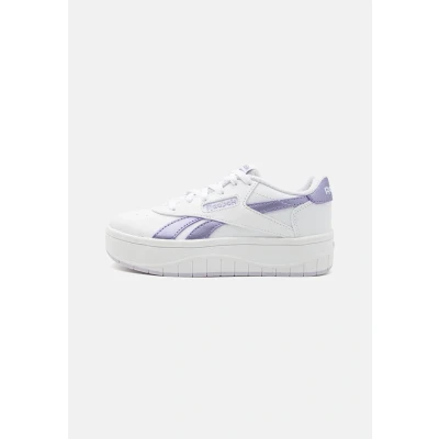 Image of Reebok Classic Court Advance Surge Unisex Trainers for kids, Size: 25, Footwear white/metalic purple/digital gleam shoes