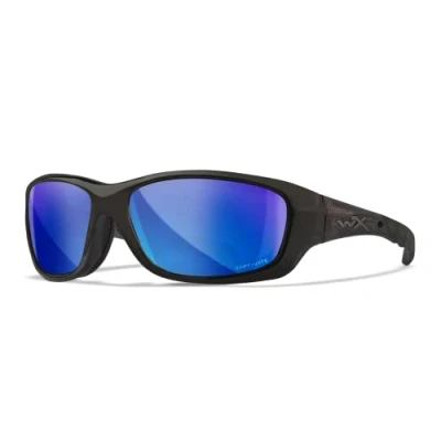 Image of Wiley X Wx Gravitylenses Polarised Sunglasses, Captivate Polarized Blue Mirror, One Size