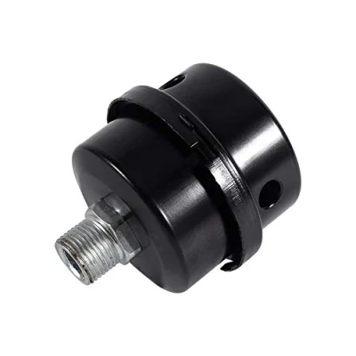Image of Nikou Air Compressor Oil Filter Parts Muffler, 3/8&quot; 16mm Metal Silencer Intake Thread for Spare Partscompressor