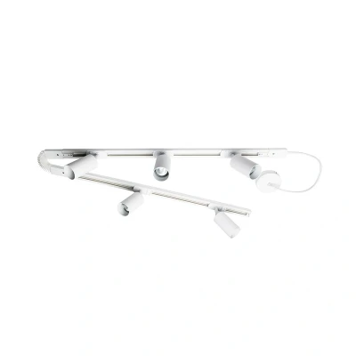 Image of Inlight Cayro 5 Head Track Kit GU10 2 x 0.8M White Forum Lighting