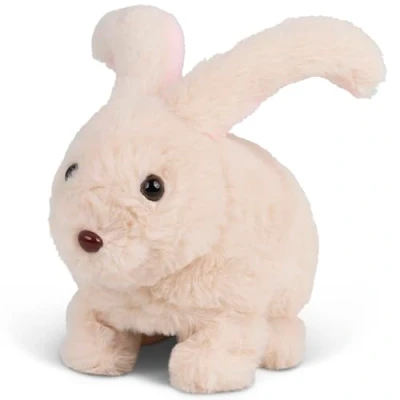 Image of Tobar 5038728019634 ANIMIGOS Bouncing Bunny, White