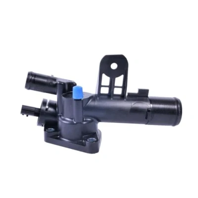 Image of 110603026R, 8200954328 Engine thermostat GATES TH40683G1 83C with gaskets/seals housing RENAULT: CLIO 3, MEGANE 3 Coupe,