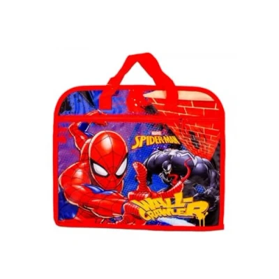 Image of Children&#039;s Character Marvel Spiderman Book Bag Document School Back to