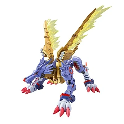 Image of Bandai SPIRITS Hobby Digimon Metal Garurumon (Amplified), Figure Rise Standard Model Kit