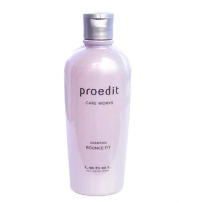 Image of Lebel Proedit Care Works Hair Shampoo Bounce Fit 300ml (Green Tea Set)