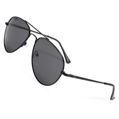Image of ATOM Polarized 100% UV Protection Kids Sunglasses Aged between 5 12 Years Children for Boys and Girls (Black Lens, Black &amp; Black)