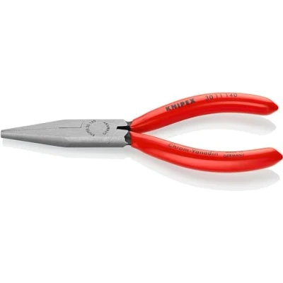 Image of Knipex Long Nose Pliers black atramentized, plastic coated 140 mm 30 11
