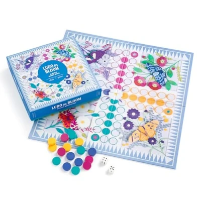 Image of Ludo In Bloom Classic Board Game Set