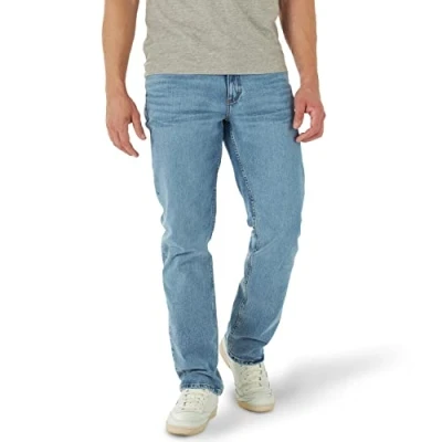 Image of Lee Men&#039;s Legendary Relaxed Straight Jean, Icey Blue, 32W x 30L